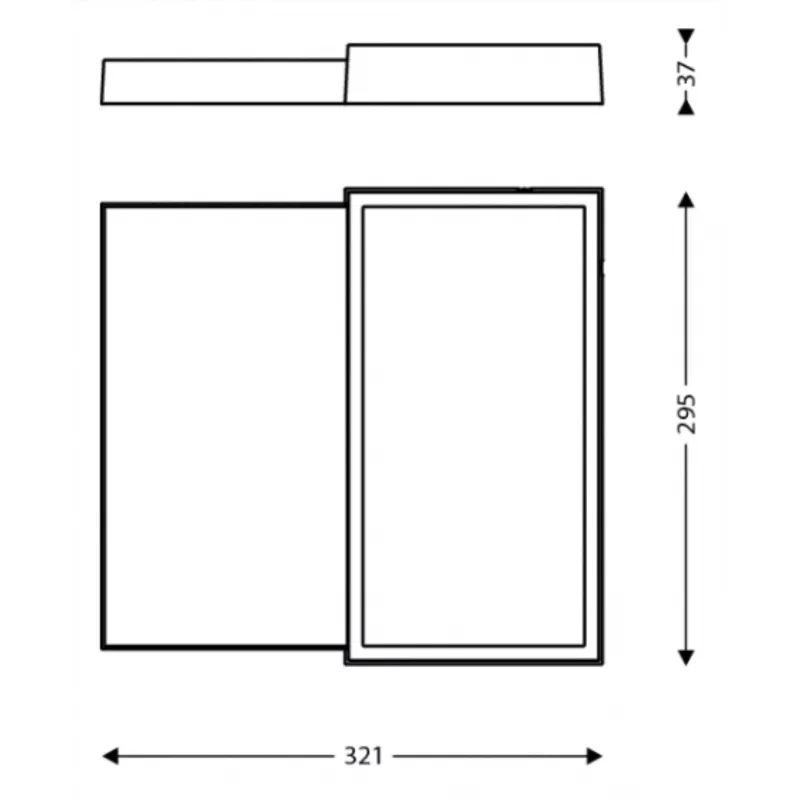 ORCHESTRO JVD black modular tray